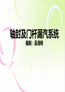 汽轮机轴封系统-(1)