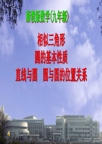 浙教版新课程九年级培训资料4