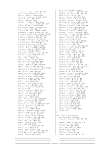 大学英语四级词汇量表(供参考)