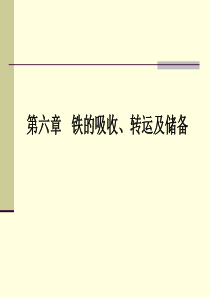 06章-铁的吸收