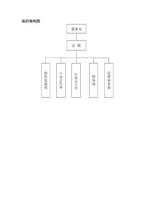 公司组织结构图Word模板
