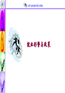 第一讲 就业政策与就业形势