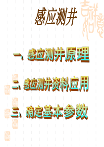 感应测井原理及运用