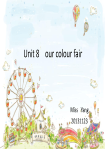 Unit-8----our-colour-fair