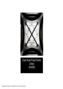 exeter艾克赛特图书馆案例研究