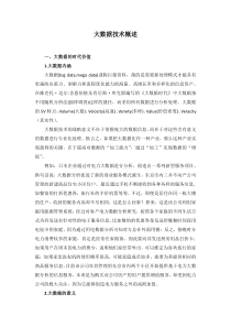 大数据技术概述(内涵与意义)