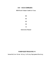 中英说明书