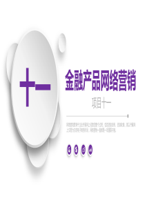 项目十一-金融产品网络营销