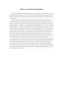 China---A-Tourist-Attraction英文原文