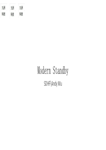 AOAC-ModernStandby