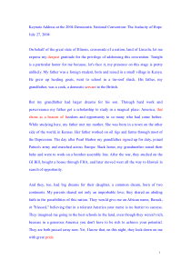 奥巴马演讲全集(中英对照)