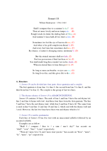 Sonnet-18--英文赏析