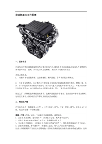 发动机基本工作原理