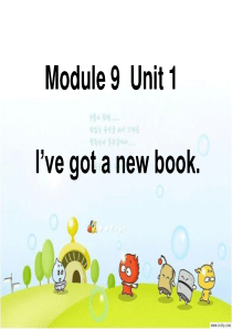 M9U1 Ive_got_a_new_book
