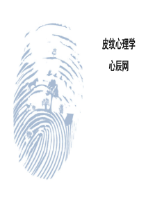 2、识别指纹类型及主人格