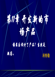 第11章开发新产品