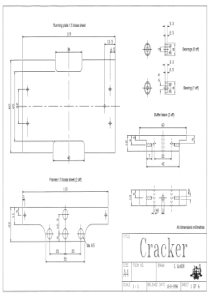 蒸汽火车模型图纸2
