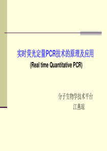 real-time-pcr--绝对定量和相对定量