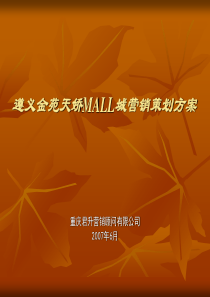 金苑天娇MELL城策划方案