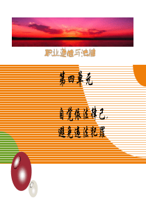 9《职业道德与法律》第九课