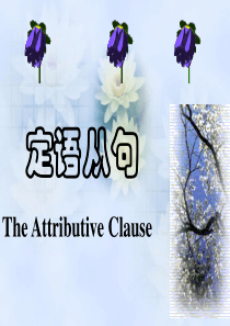 定语从句课件