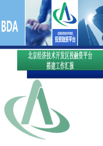投融资平台工作汇报