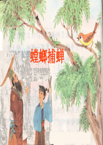 螳螂捕蝉_文言文_教学设计