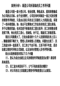 绩效管理 案例分析