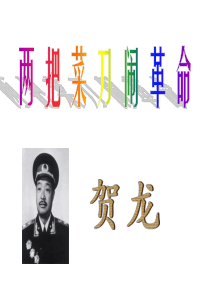 贺龙ppt