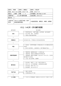 13、婴幼儿CPR操作流程