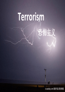 恐怖主义PPT