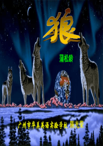 新人教版语文七年级下册《狼》课件