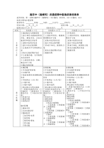 脑卒中(脑梗死)后遗症期中医临床路径表单