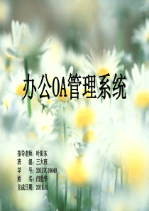 软件工程专业软件学院毕业设计答辩稿ppt
