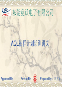 AQL抽样计划培训教材