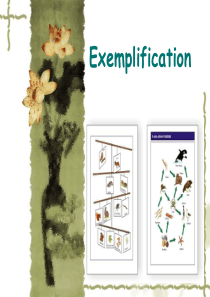 exemplification