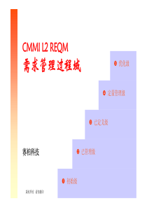1 CMMI L2 REQM(需求管理)