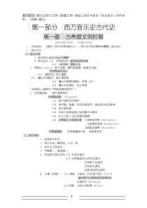 西方音乐史考研复习笔记 22辩析