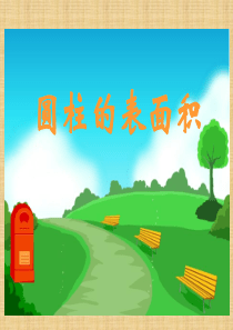 圆柱体的表面积1