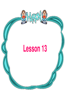 新概念英语第二册第13课