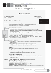 超经典英文简历模板大全