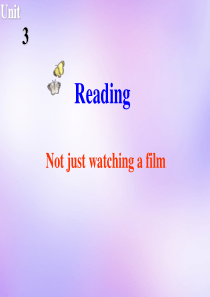 江苏省常州市西夏墅中学高中英语 Unit3 Tomorrows world Reading课件1 牛