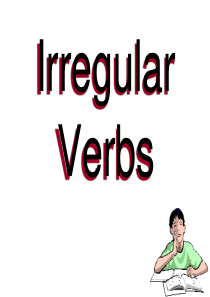 irregular verbs 英语不规则动词