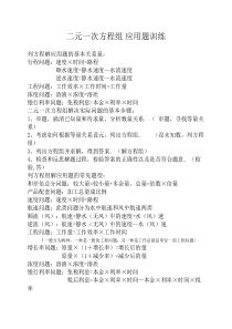 2017年中考二元一次方程组-(难题训练)