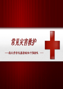 常见灾害救护