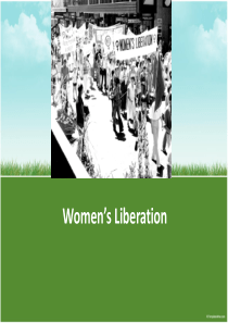 feminism女权演讲Presentation