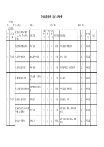 9离心泵维修作业危害分析表
