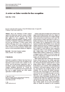 A review on Gabor wavelets for face recognition