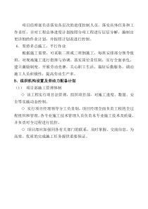 项目组织机构设置