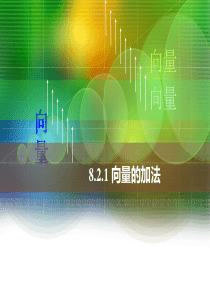 中职数学8.2.1向量的加法